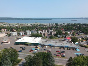 Vue aerienne Place Orleans 2019